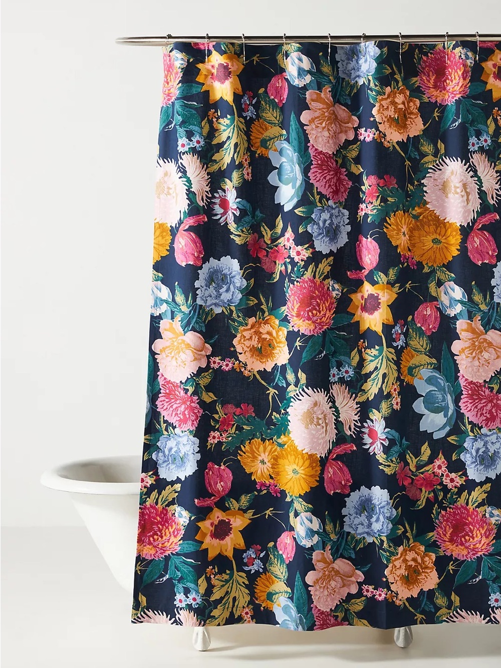 Anthropologie Agnetta Organic Cotton Shower Curtain